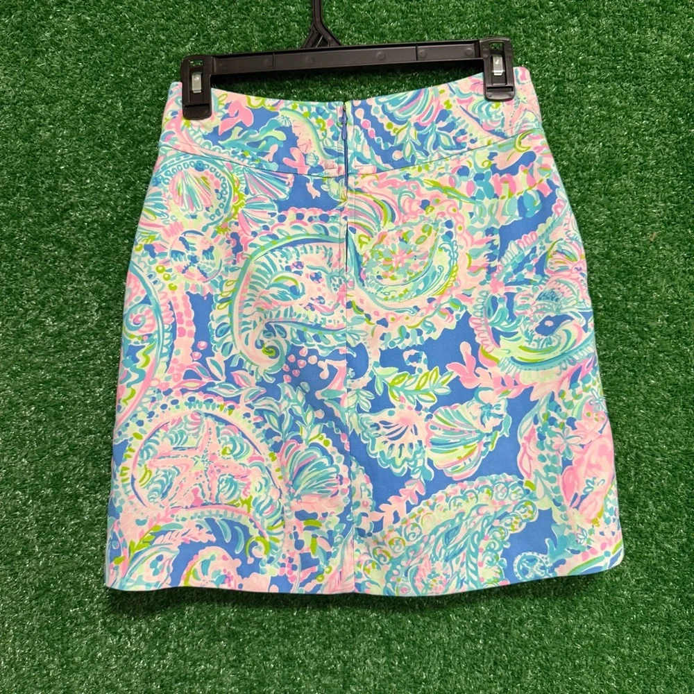 Lilly Pulitzer Jonas Skort Floral Dream Team Print Hampton Vacation Beach - Picture 5 of 10